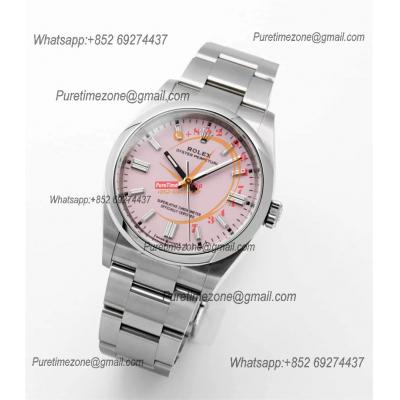 Oyster Perpetual 126000 36mm VR3230 Automatic Unisex Watch Best Edition CLEAN Pink Dial 904L Oyster SS Bracelet