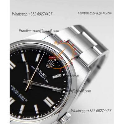 Oyster Perpetual 126000 36mm VR3230 Automatic Unisex Watch Best Edition CLEAN Black Dial 904L Oyster SS Bracelet