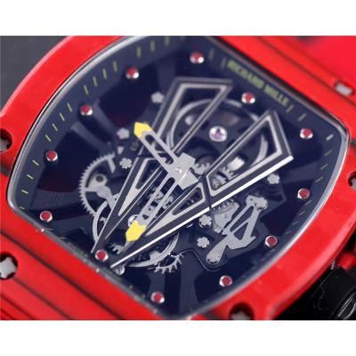 Replica RICHARD MILLE  RM27-03 Miyota Automatic Mens Watch Red Nylon RM-H05B 