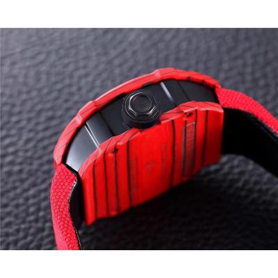 Replica RICHARD MILLE  RM27-03 Miyota Automatic Mens Watch Red Nylon RM-H05B 