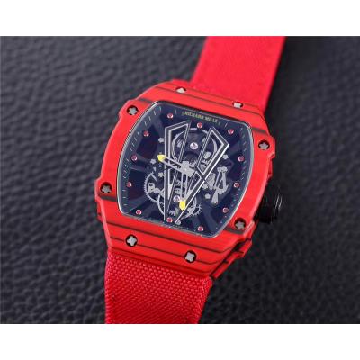 Replica RICHARD MILLE  RM27-03 Miyota Automatic Mens Watch Red Nylon RM-H05B 