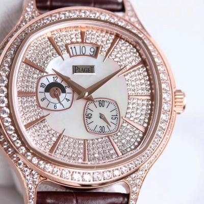 Replica PIGUET Mans Watch Automatic Movement 2 Colours Diamond PIG-E10