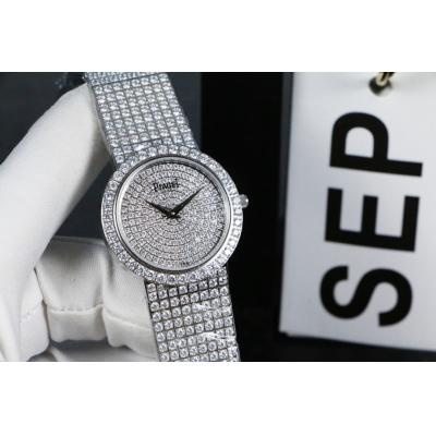 Replica PIGUET Mans Watch Imported Quartz Movement Diamond Bezel Diamond Dail PIG-E14A