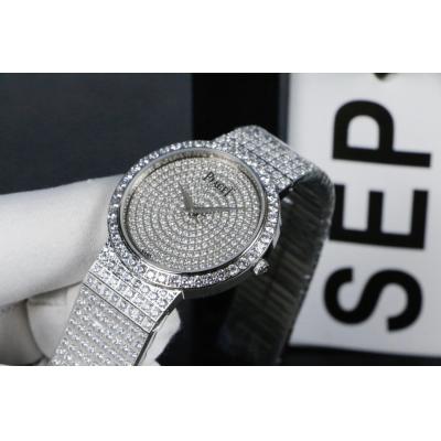 Replica PIGUET Mans Watch Imported Quartz Movement Diamond Bezel Diamond Dail PIG-E14A