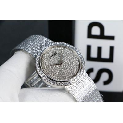 Replica PIGUET Mans Watch Imported Quartz Movement Diamond Bezel Diamond Dail PIG-E14A