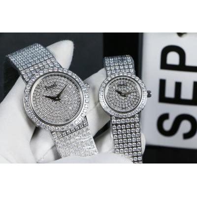 Replica PIGUET Mans Watch Imported Quartz Movement Diamond Bezel Diamond Dail PIG-E14A