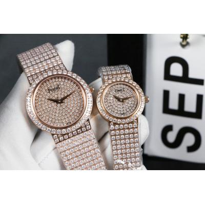 Replica PIGUET Womans Watch Imported Quartz Movement  Diamond Bezel Diamond Dail PIG-E14B