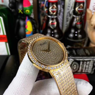 Replica PIGUET Womans Watch Diamond Bezel Diamond Dail 2 Styles PIG-E24B