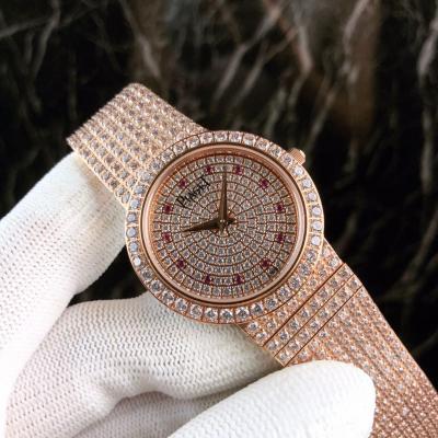 Replica PIGUET Womans Watch Diamond Bezel Diamond Dail 2 Styles PIG-E24C