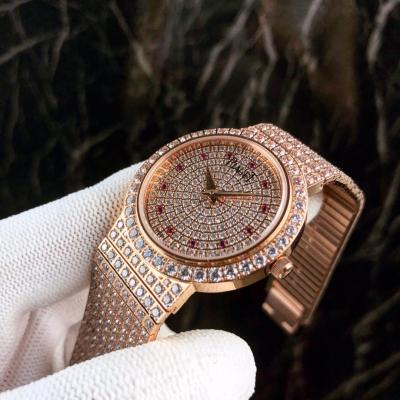 Replica PIGUET Womans Watch Diamond Bezel Diamond Dail 2 Styles PIG-E24C