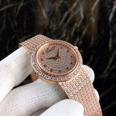 Replica PIGUET Womans Watch Diamond Bezel Diamond Dail 2 Styles PIG-E24C