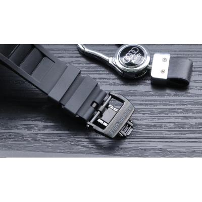 Replica RICHARD MILLE RM27-01 Miyota Automatic Mens Watch PVD Black Steel Rubber Strap