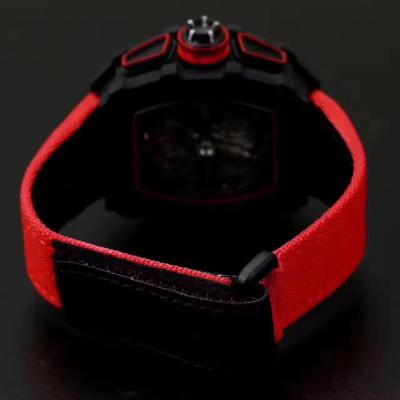 Replica RICHARD MILLE RM50-03/01 McLaren F1 Miyota Automatic RM50-03 Mens Watch Carbon Fiber Red Nylon