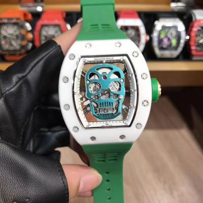 Replica RICHARD MILLE RM052 Skull Dial Miyota Auto...