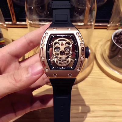 Replica RICHARD MILLE RM052 Skull Dial Miyota Auto...