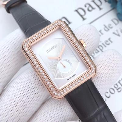 Replica Chanel Womens Watch Quartz Movement Diamon...