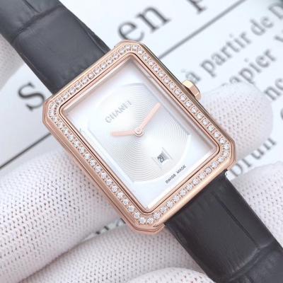 Replica Chanel Womens Watch Quartz Movement Diamon...