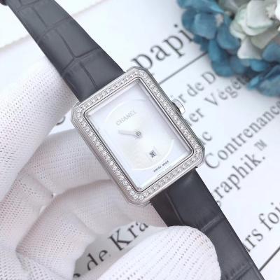 Replica Chanel Womens Watch Quartz Movement Diamond Bezel Chanel -E02C