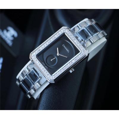 Replica Chanel Womens Watch Quartz Movement Diamon...