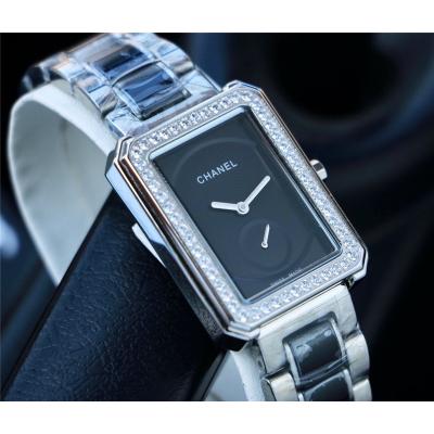 Replica Chanel Womens Watch Quartz Movement Diamond Bezel Chanel-F05B