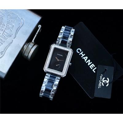 Replica Chanel Womens Watch Quartz Movement Diamond Bezel Chanel-F05B