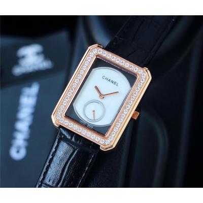 Replica Chanel Womens Watch Quartz Movement Diamond Bezel Chanel-F06