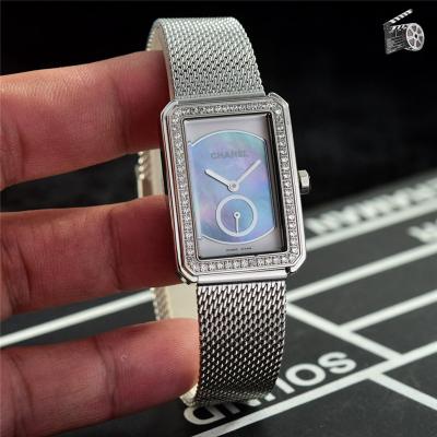 Replica Chanel Womens Watch Quartz Movement Diamon...