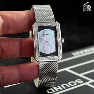 Replica Chanel Womens Watch Quartz Movement Diamond Bezel Chanel-F07A