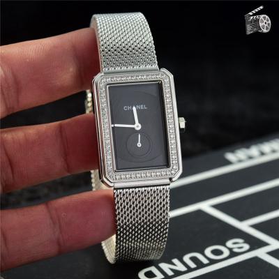 Replica Chanel Womens Watch Quartz Movement Diamond Bezel Chanel-F07A