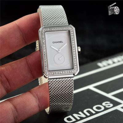 Replica Chanel Womens Watch Quartz Movement Diamond Bezel Chanel-F07A