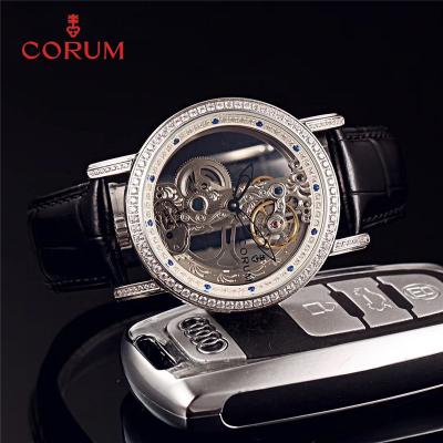 Replica CORUM Mens Watch Automatic Movement Diamond Bezel COR-E09