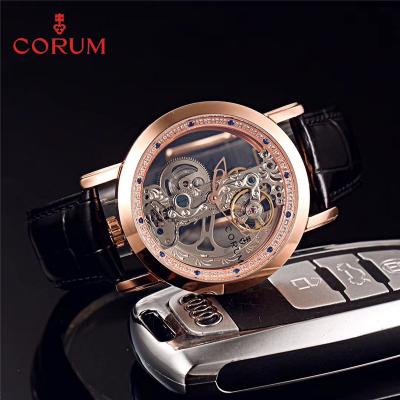 Replica CORUM Mens Watch Automatic Movement Diamond Bezel COR-E09