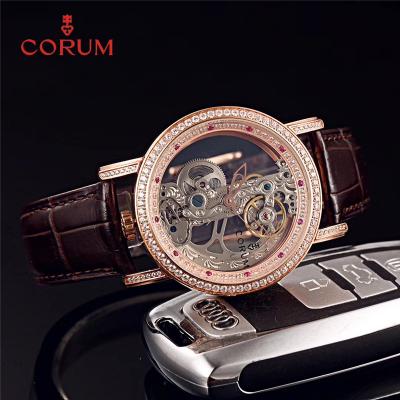 Replica CORUM Mens Watch Automatic Movement Diamond Bezel COR-E09