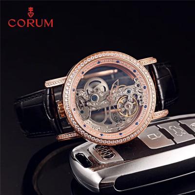 Replica CORUM Mens Watch Automatic Movement Diamond Bezel COR-E09