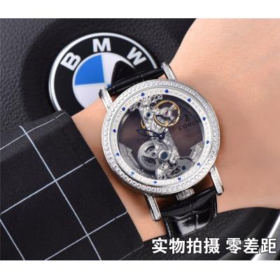 Replica CORUM Mens Watch Automatic Movement Diamond Bezel COR-E10A