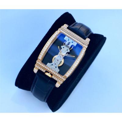 Replica CORUM Mens/Womens Watch Automatic Movement Diamond Bezel COR-E17B