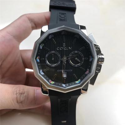 Replica CORUM Mens Watch Japan Quartz Chronograph Movement COR-E30B