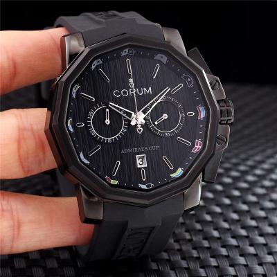 Replica CORUM Mens Watch Japan Quartz Chronograph Movement COR-E36