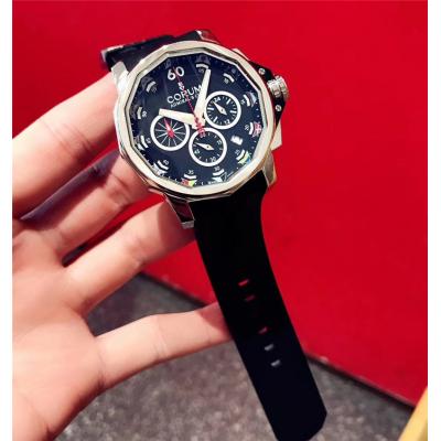 Replica CORUM Mens Watch Japan Quartz Chronograph Movement COR-E44B