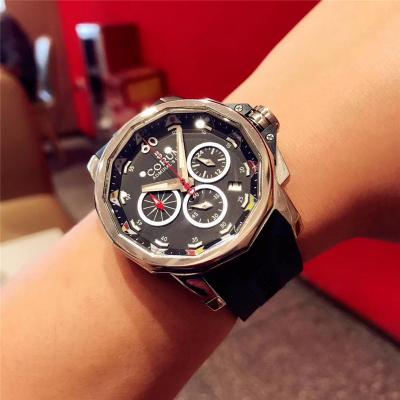 Replica CORUM Mens Watch Japan Quartz Chronograph Movement COR-E44B