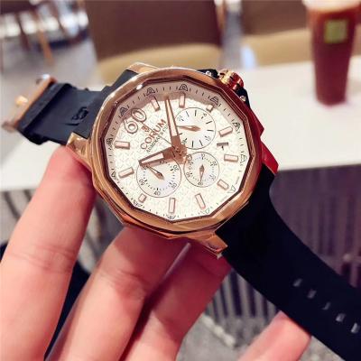 Replica CORUM Mens Watch Japan Quartz Chronograph Movement COR-E44C