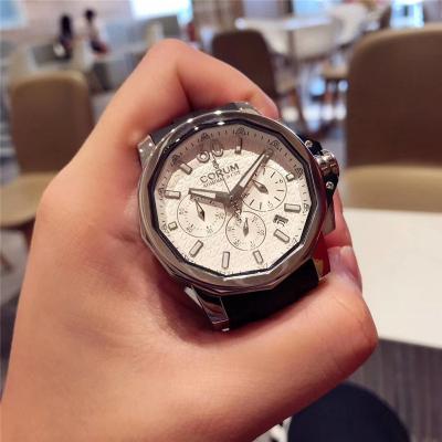 Replica CORUM Mens Watch Japan Quartz Chronograph Movement COR-E44D