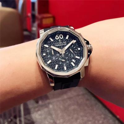 Replica CORUM Mens Watch Japan Quartz Chronograph Movement COR-E44D