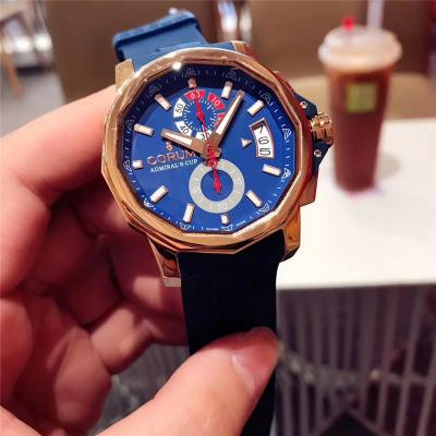 Replica CORUM Mens Watch Japan Quartz Chronograph Movement COR-E45A