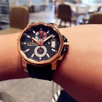 Replica CORUM Mens Watch Japan Quartz Chronograph Movement COR-E45A