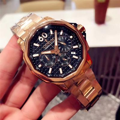 Replica CORUM Mens Watch Japan Quartz Chronograph Movement COR-E47B