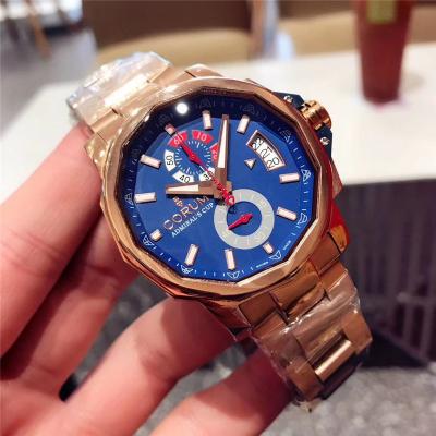 Replica CORUM Mens Watch Japan Quartz Chronograph Movement COR-E48B