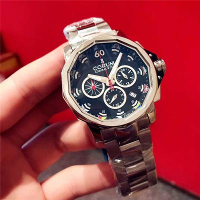 Replica CORUM Mens Watch Japan Quartz Chronograph Movement COR-E49A