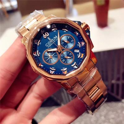 Replica CORUM Mens Watch Japan Quartz Chronograph ...