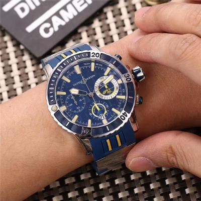 Replica ULYSSE NARDIN Mens Watch Quartz Chronograp...